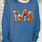Round Neck Long Sleeve Full Size Graphic Sweatshirt