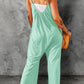 Spaghetti Strap Wide Leg Jumpsuit