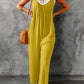 Spaghetti Strap Wide Leg Jumpsuit