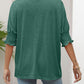 Smocked Flounce Sleeve Round Neck T-Shirt