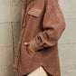 Heimish Cozy Girl Full Size Button Down Shacket