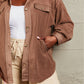 Heimish Cozy Girl Full Size Button Down Shacket