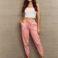 Ninexis Full Size Tie Waist Long Sweatpants