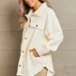 Heimish Cozy Girl Full Size Button Down Shacket