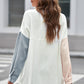 Textured Drop Shoulder Longline Shirt