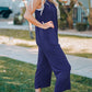 Spaghetti Strap Wide Leg Jumpsuit