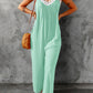 Spaghetti Strap Wide Leg Jumpsuit