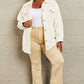 Heimish Cozy Girl Full Size Button Down Shacket