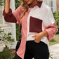 Textured Drop Shoulder Longline Shirt
