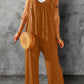 Spaghetti Strap Wide Leg Jumpsuit