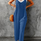 Spaghetti Strap Wide Leg Jumpsuit