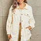 Heimish Cozy Girl Full Size Button Down Shacket
