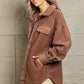 Heimish Cozy Girl Full Size Button Down Shacket