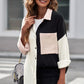 Textured Drop Shoulder Longline Shirt