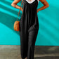 Spaghetti Strap Wide Leg Jumpsuit