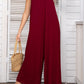 Spaghetti Strap Scoop Neck Jumpsuit