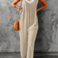 Spaghetti Strap Wide Leg Jumpsuit