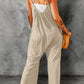 Spaghetti Strap Wide Leg Jumpsuit